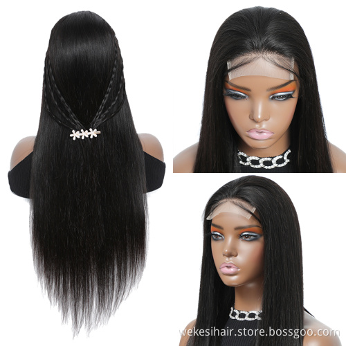 Transparent pre plucked hd lace front wigs 13x6,hd full lace human hair wigs,large front 100% virgin human hair hd lace wigs